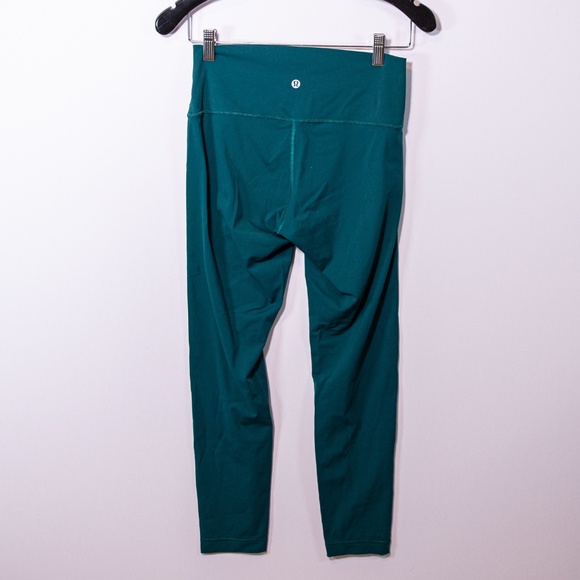Lululemon Women's Wunder Under Train High-Rise Tight 25" Storm Teal Legging Pant - Picture 4 of 4